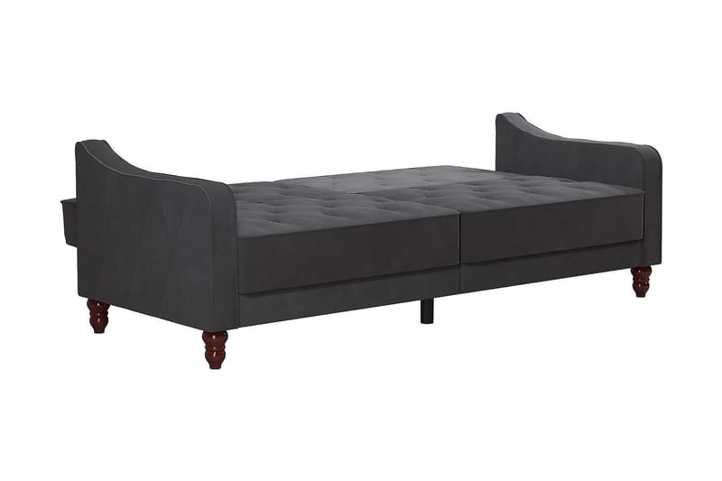 2-sits Bäddsoffa Vintage Tufted Grå - Novogratz - Möbler - Soffa - Bäddsoffa - 2 sits bäddsoffa
