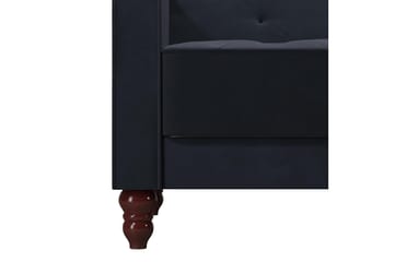 2-sits Bäddsoffa Vintage Tufted Marinblå - Novogratz - Möbler - Soffa - Bäddsoffa - 2 sits bäddsoffa
