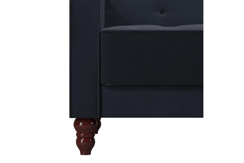 2-sits Bäddsoffa Vintage Tufted Marinblå - Novogratz - Möbler - Soffa - Bäddsoffa - 2 sits bäddsoffa