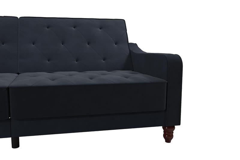 2-sits Bäddsoffa Vintage Tufted Marinblå - Novogratz - Möbler - Soffa - Bäddsoffa - 2 sits bäddsoffa