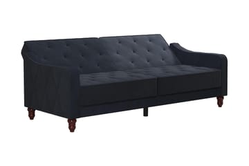 2-sits Bäddsoffa Vintage Tufted Marinblå - Novogratz - Möbler - Soffa - Bäddsoffa - 2 sits bäddsoffa