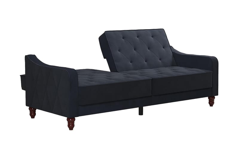 2-sits Bäddsoffa Vintage Tufted Marinblå - Novogratz - Möbler - Soffa - Bäddsoffa - 2 sits bäddsoffa