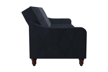 2-sits Bäddsoffa Vintage Tufted Marinblå - Novogratz - Möbler - Soffa - Bäddsoffa - 2 sits bäddsoffa