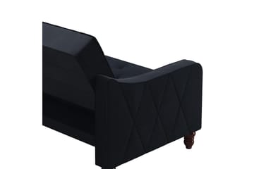 2-sits Bäddsoffa Vintage Tufted Marinblå - Novogratz - Möbler - Soffa - Bäddsoffa - 2 sits bäddsoffa