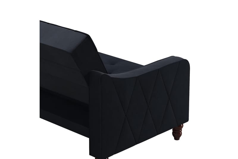 2-sits Bäddsoffa Vintage Tufted Marinblå - Novogratz - Möbler - Soffa - Bäddsoffa - 2 sits bäddsoffa