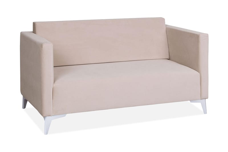 2-sits Soffa Szafir 82x136 cm - Rosa - 2 sits bäddsoffa - Sammetssoffa