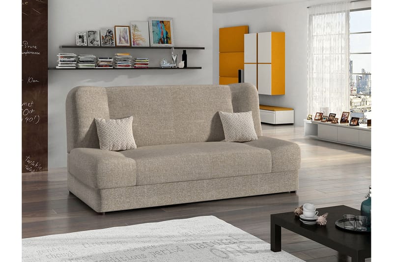 Adelfar 2-sits Bäddsoffa - Beige - Möbler - Soffa - Bäddsoffa - 2 sits bäddsoffa