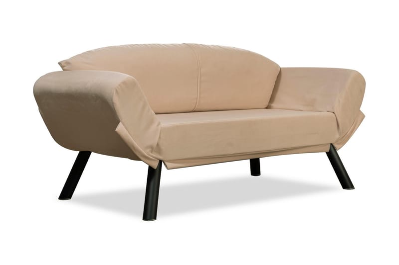 Albertina Bäddsoffa 2-sits - Beige - Möbler - Soffa - Bäddsoffa - 2 sits bäddsoffa