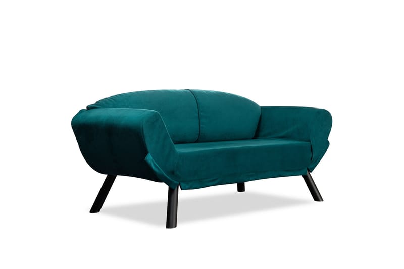 Albertina Bäddsoffa 2-sits - Blågrön - Möbler - Soffa - Bäddsoffa - 2 sits bäddsoffa