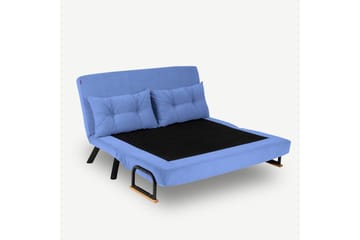 Alfredton Bäddsoffa 2-sits 175x133 cm - Blå - Möbler - Soffa - Bäddsoffa - 2 sits bäddsoffa
