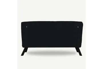 Alfredton Bäddsoffa 2-sits 175x133 cm - Svart - Möbler - Soffa - Bäddsoffa - 2 sits bäddsoffa