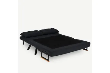 Alfredton Bäddsoffa 2-sits 175x133 cm - Svart - Möbler - Soffa - Bäddsoffa - 2 sits bäddsoffa