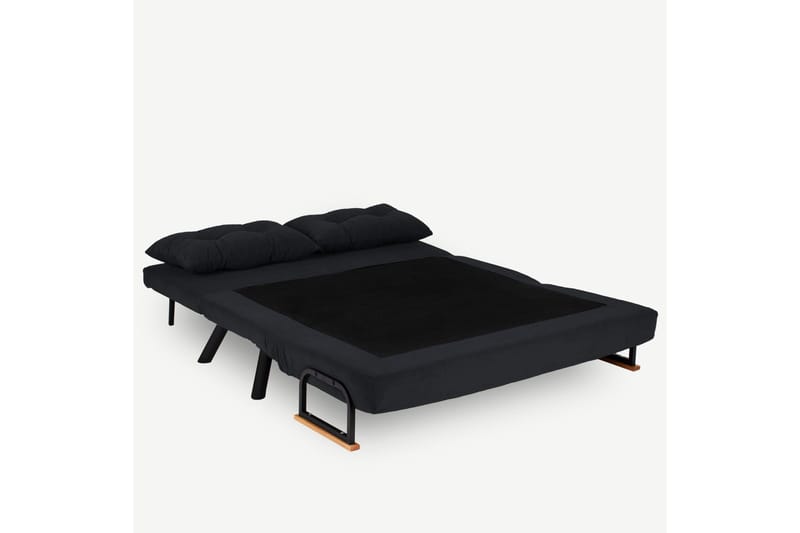 Alfredton Bäddsoffa 2-sits 175x133 cm - Svart - Möbler - Soffa - Bäddsoffa - 2 sits bäddsoffa