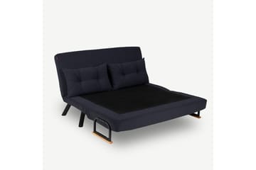 Alfredton Bäddsoffa 2-sits 175x133 cm - Svart - Möbler - Soffa - Bäddsoffa - 2 sits bäddsoffa