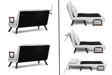 Alfredton Bäddsoffa - Cream - Möbler - Soffa - Bäddsoffa - 2 sits bäddsoffa