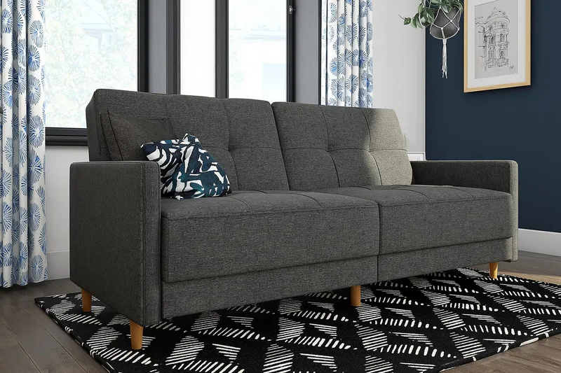 Andora Bäddsoffa Linnegrå - Dorel Home - M öbler - Soffa - Bäddsoffa - 2 sits bäddsoffa