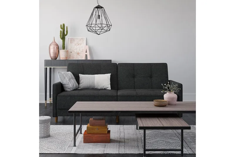 Andora Bäddsoffa Linnegrå - Dorel Home - Möbler - Soffa - Bäddsoffa - 2 sits bäddsoffa