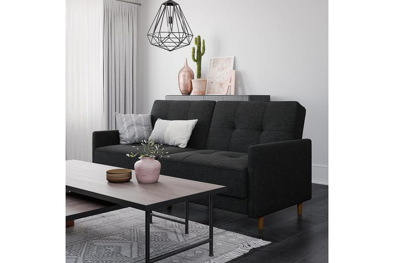 Andora Bäddsoffa Linnegrå - Dorel Home - Möbler - Soffa - Bäddsoffa - 2 sits bäddsoffa
