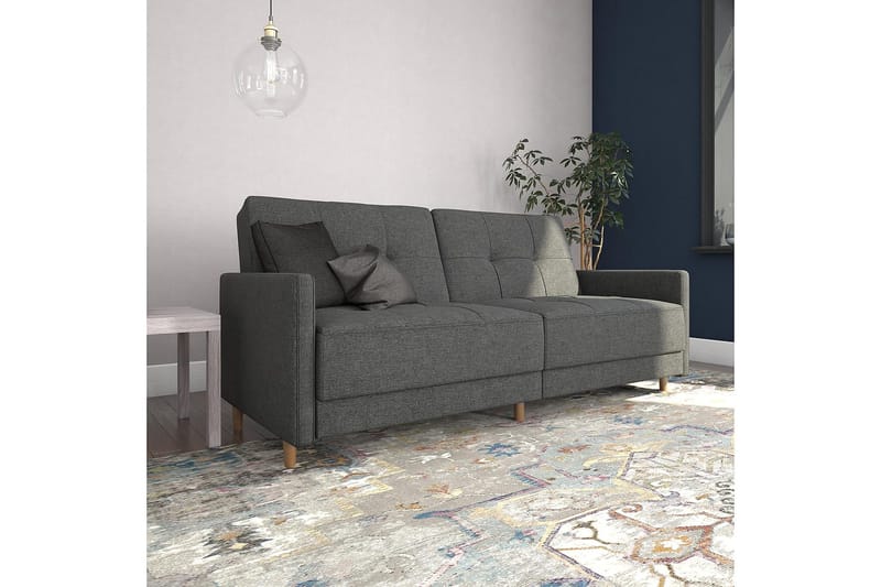 Andora Bäddsoffa Linnegrå - Dorel Home - Möbler - Soffa - Bäddsoffa - 2 sits bäddsoffa