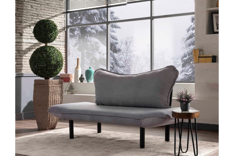 Annabelle Bäddsoffa 2-sits - Grå - Möbler - Soffa - Bäddsoffa - 2 sits bäddsoffa