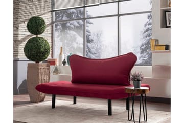 Annabelle Bäddsoffa 2-sits - Vinröd - Möbler - Soffa - Bäddsoffa - 2 sits bäddsoffa