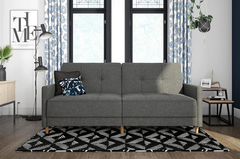 Bäddsoffa Andora Linnegrå - Dorel Home - Möbler - Soffa - Bäddsoffa - 2 sits bäddsoffa