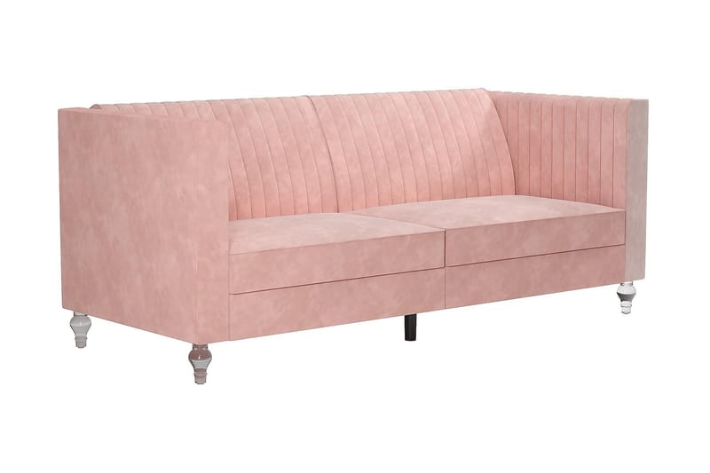 Bäddsoffa Arabelle Rosa - CosmoLiving - 2 sits bäddsoffa