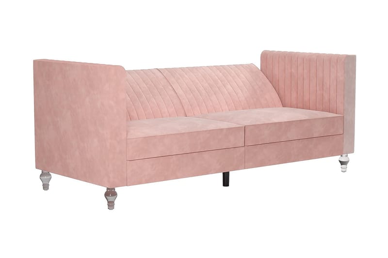 Bäddsoffa Arabelle Rosa - CosmoLiving - 2 sits bäddsoffa