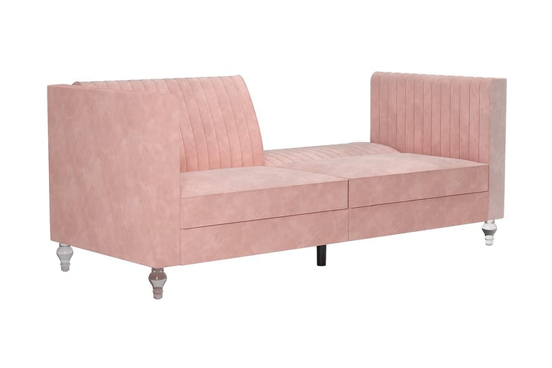 Bäddsoffa Arabelle Rosa - CosmoLiving - 2 sits bäddsoffa