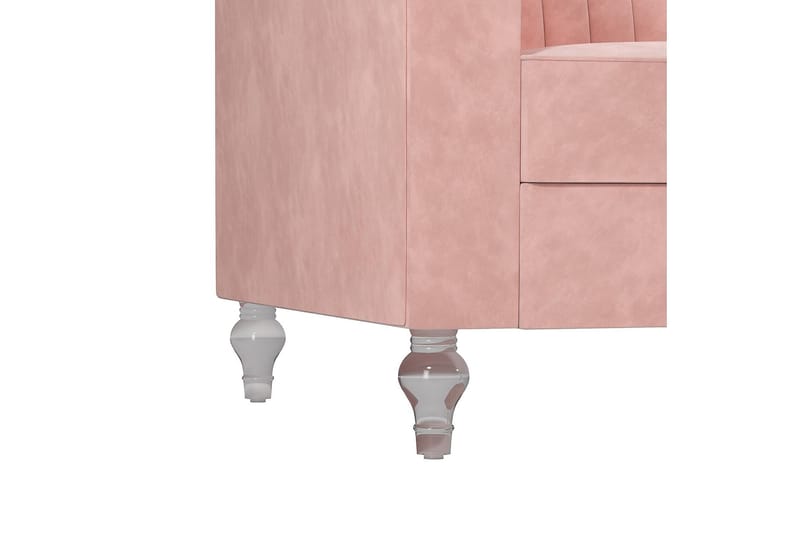 Bäddsoffa Arabelle Rosa - CosmoLiving - 2 sits bäddsoffa