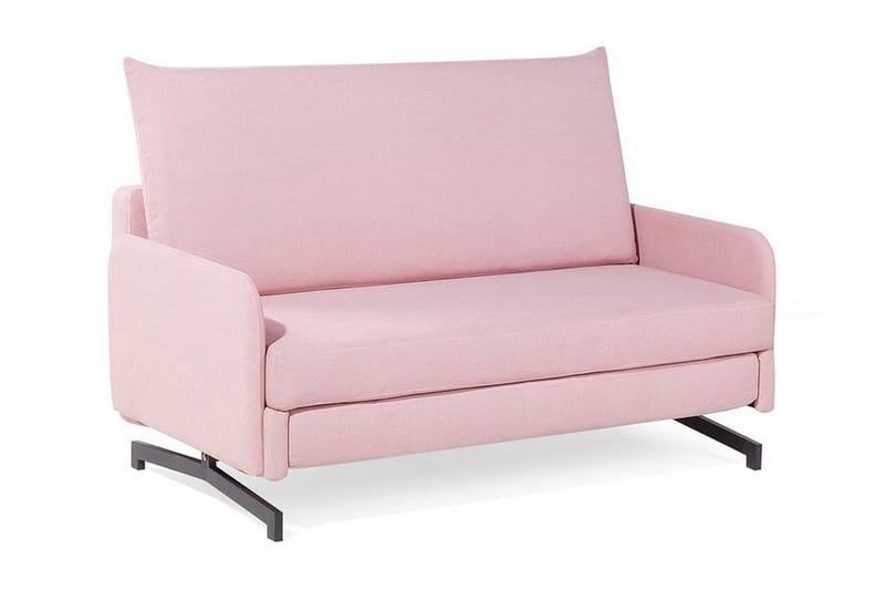 Bäddsoffa Belfast 148 cm - Rosa - Möbler - Soffa - Bäddsoffa - 2 sits bäddsoffa