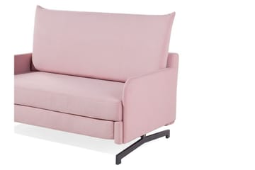 Bäddsoffa Belfast 148 cm - Rosa - Möbler - Soffa - Bäddsoffa - 2 sits bäddsoffa