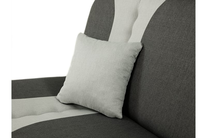Bäddsoffa Broalwey 2-sits 190x90 cm - Grå - Möbler - Soffa - Bäddsoffa - 2 sits bäddsoffa