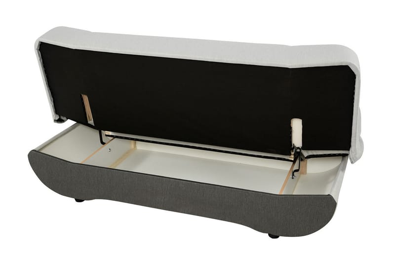 Bäddsoffa Broalwey 2-sits 190x90 cm - Grå - Möbler - Soffa - Bäddsoffa - 2 sits bäddsoffa