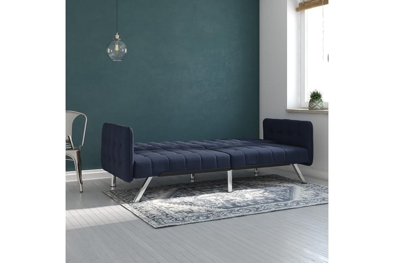 Bäddsoffa Emily Marinblå - Dorel Home - Möbler - Soffa - Bäddsoffa - 2 sits bäddsoffa