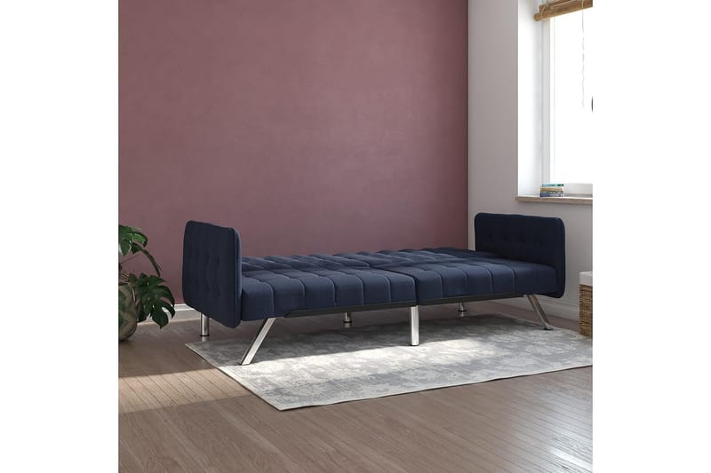Bäddsoffa Emily Marinblå - Dorel Home - Möbler - Soffa - Bäddsoffa - 2 sits bäddsoffa