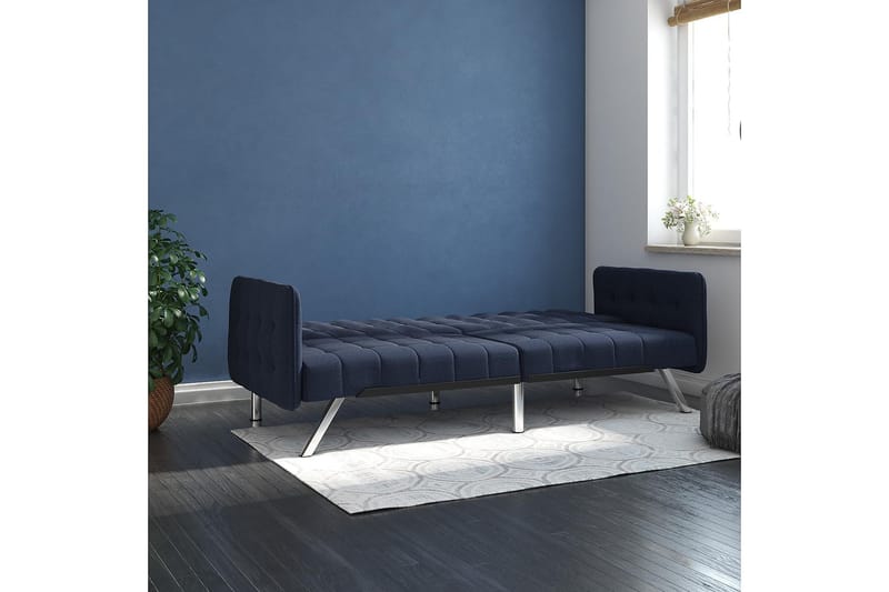 Bäddsoffa Emily Marinblå - Dorel Home - Möbler - Soffa - Bäddsoffa - 2 sits bäddsoffa