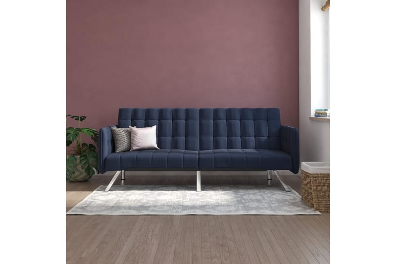 Bäddsoffa Emily Marinblå - Dorel Home - Möbler - Soffa - Bäddsoffa - 2 sits bäddsoffa