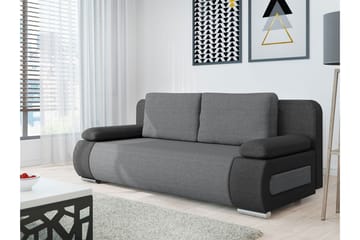 Bäddsoffa Emma 200x94x76 cm - Grå - Möbler - Soffa - Bäddsoffa - 2 sits bäddsoffa