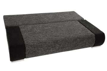 Bäddsoffa Emma 200x94x76 cm - Svart/Grå - Möbler - Soffa - Bäddsoffa - 2 sits bäddsoffa