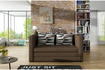 Bäddsoffa Esparelle - Brun - Möbler - Soffa - Bäddsoffa - 2 sits bäddsoffa