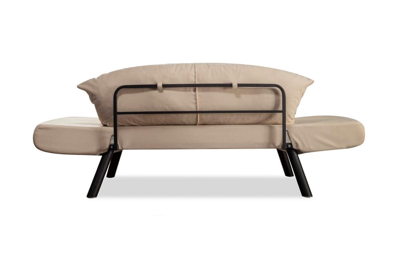 Bäddsoffa Eugi 2-sits - Beige - Möbler - Soffa - Bäddsoffa - 2 sits bäddsoffa