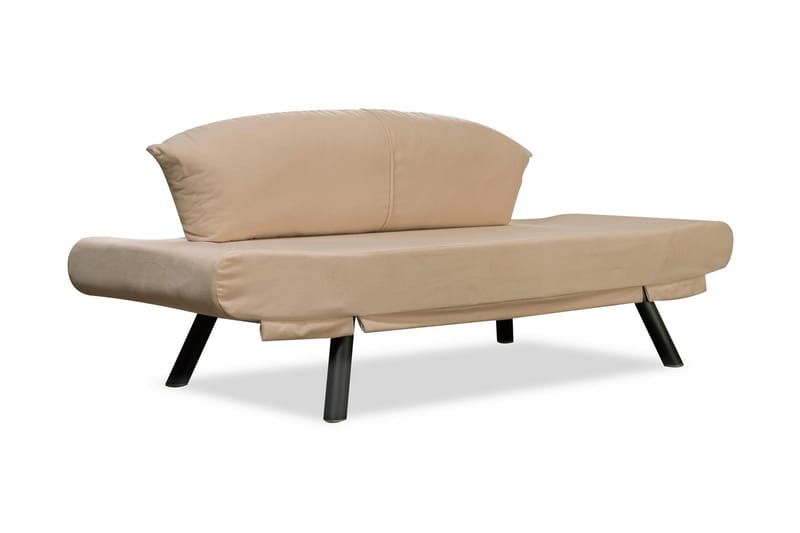 Bäddsoffa Eugi 2-sits - Beige - Möbler - Soffa - Bäddsoffa - 2 sits bäddsoffa