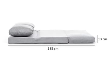 Bäddsoffa Florentine 2-sits 120x185 - Grå - Möbler - Soffa - Bäddsoffa - 2 sits bäddsoffa
