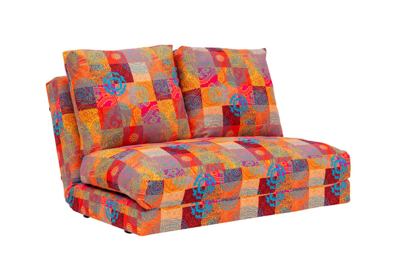 Bäddsoffa Florentine 2-sits 185x120 cm - Flerfärgad - 2 sits bäddsoffa