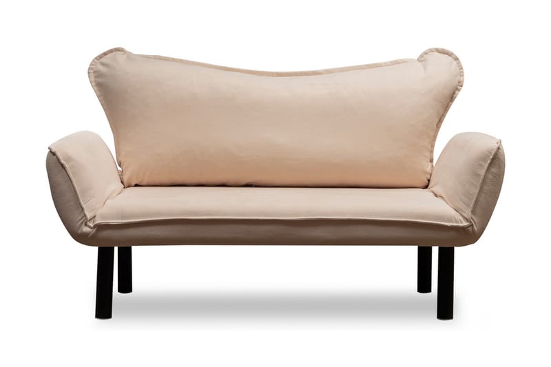 Bäddsoffa Golda 2-sits - Beige - 2 sits bäddsoffa