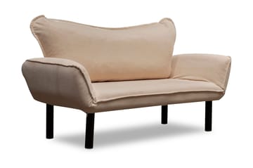Bäddsoffa Golda 2-sits - Beige - Möbler - Soffa - Bäddsoffa - 2 sits bäddsoffa