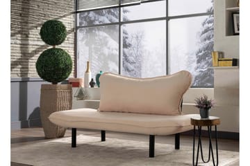 Bäddsoffa Golda 2-sits - Beige - Möbler - Soffa - Bäddsoffa - 2 sits bäddsoffa