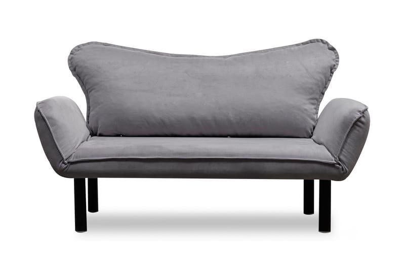 Bäddsoffa Golda 2-sits - Grå - Möbler - Soffa - Bäddsoffa - 2 sits bäddsoffa