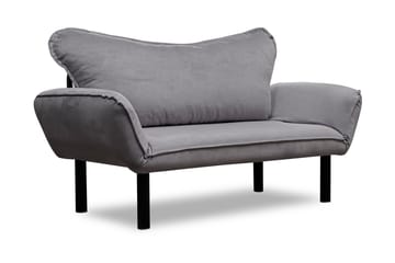 Bäddsoffa Golda 2-sits - Grå - Möbler - Soffa - Bäddsoffa - 2 sits bäddsoffa